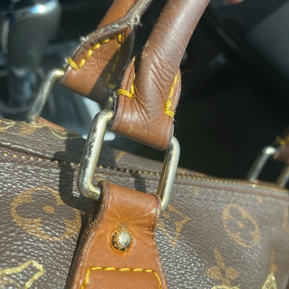 Louis Vuitton
Limited Lace Brown Coated Satchel - Picture 9 of 9